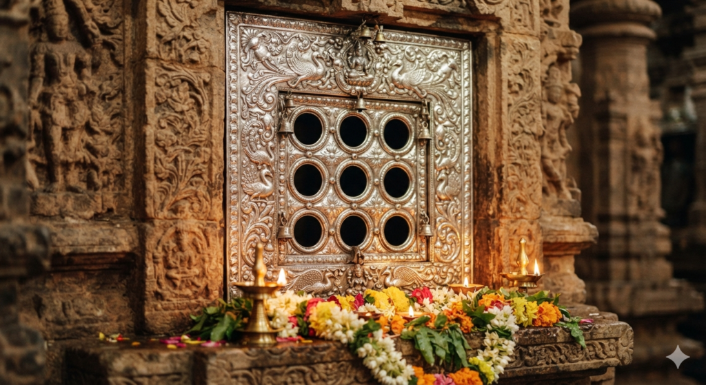 a close image of Udupi Krishna Temple