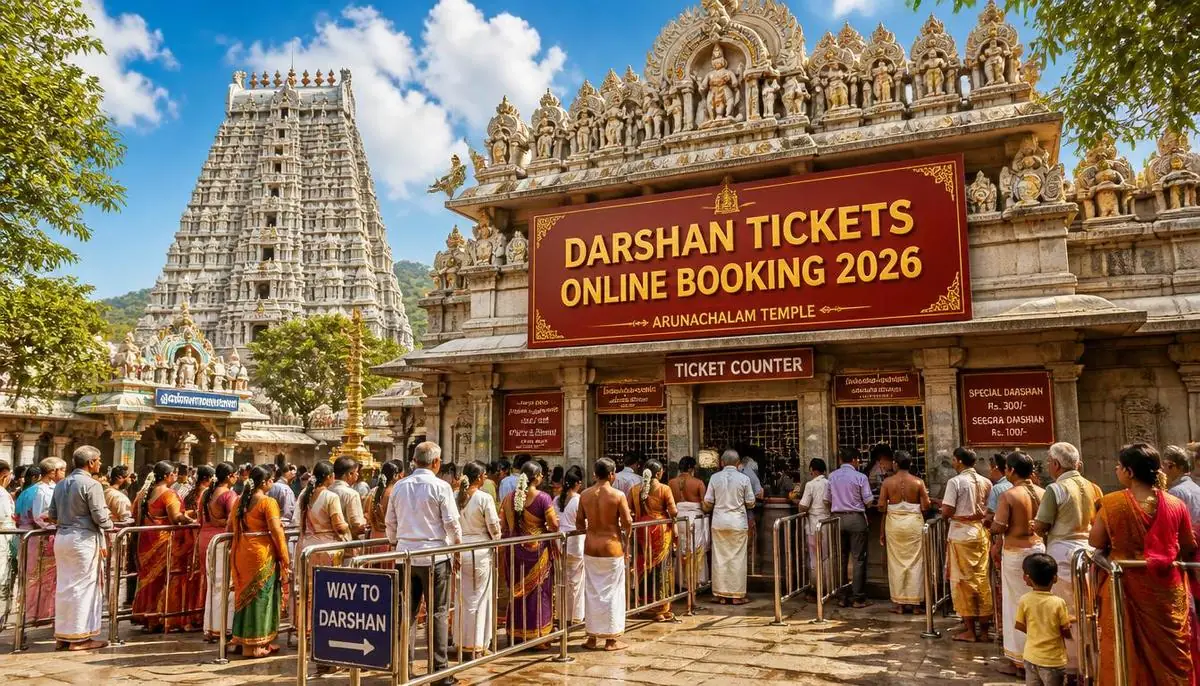 What a legitimate special-entry booking should show - arunachalam temple darshan tickets price