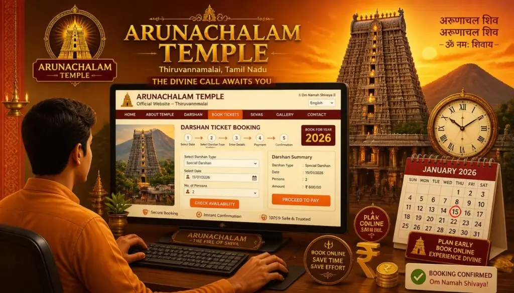 Useful reminders for first-time visitors - arunachalam temple darshan tickets price