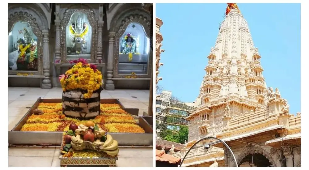 Offerings and the Shiva linga - babulnath temple timings