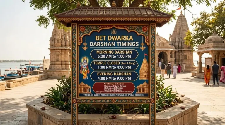 Bet Dwarka Darshan Timings, Puja List & Best Time to Visit In 2026