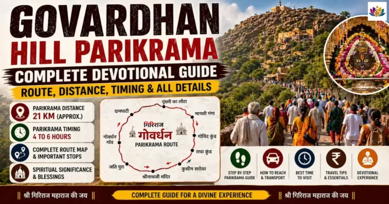 Govardhan Parikrama Distance 21 Km & Timing | Full Guide | Vrindavan Tours and Packages