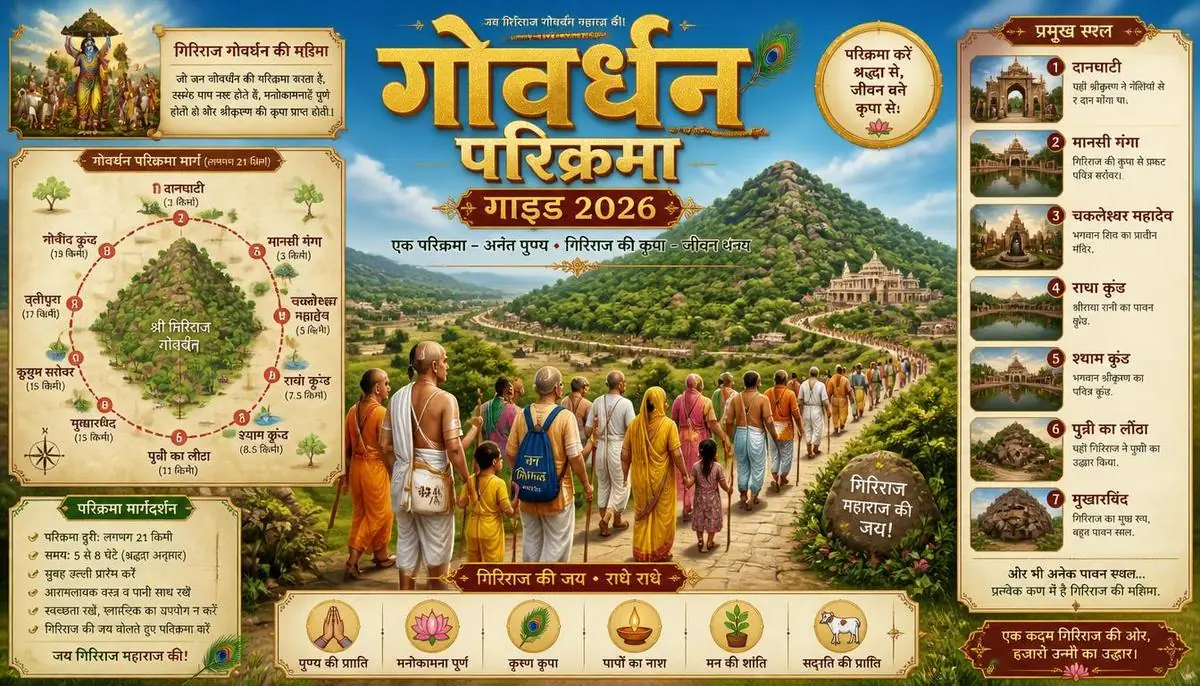 Weather and physical preparation - govardhan parikrama distance