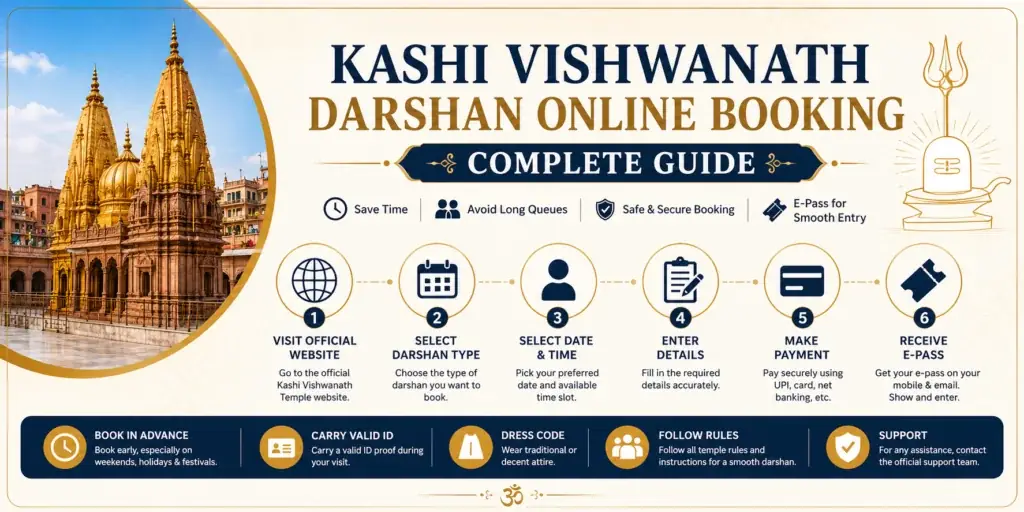 Illustrative case study: a festival-day booking change - kashi vishwanath temple vip ticket price
