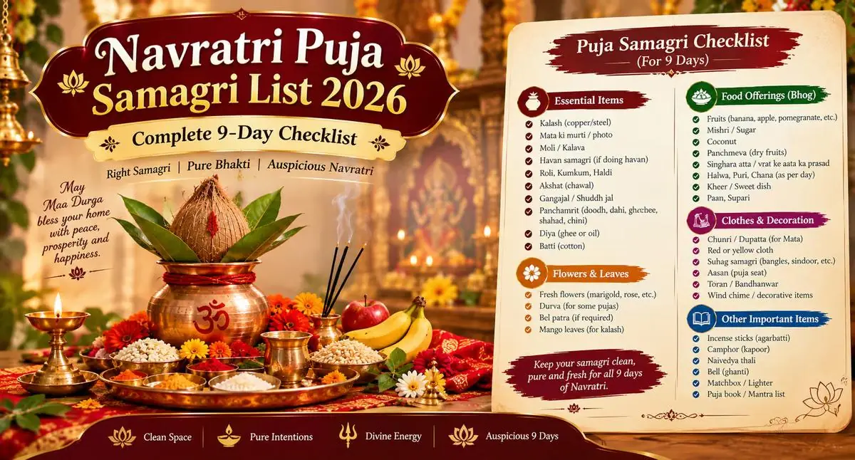 Planning your final checklist for Navratri 2026 - navratri 2026
