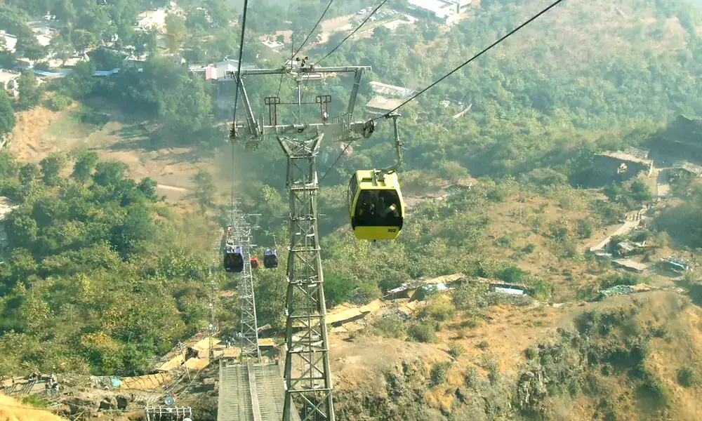 Ropeway operating hours - pavagadh ropeway
