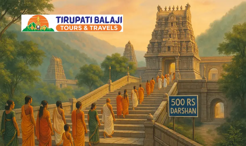 A safer online booking sequence - tirupati darshan 500 rupees ticket