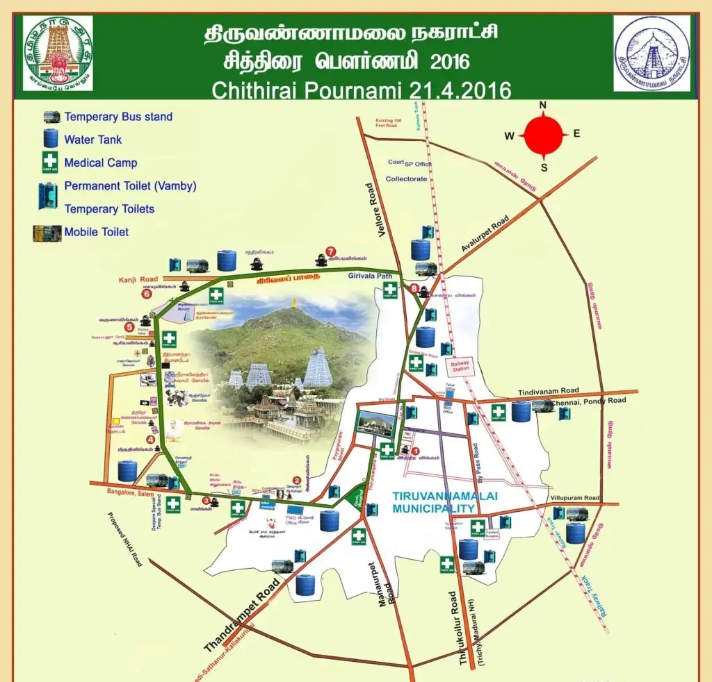 What Arunachalam Giri Pradakshina actually involves - arunachalam giri pradakshina