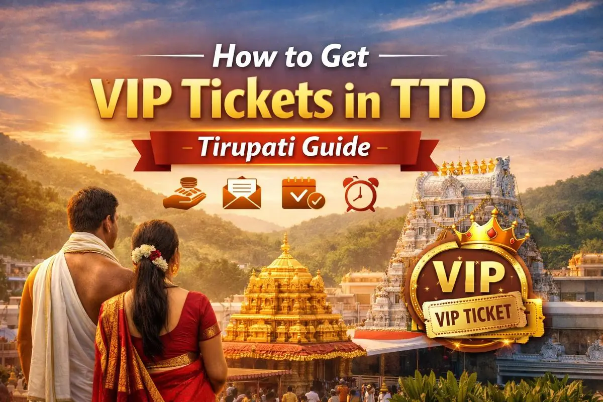 Booking procedure for a regular darshan slot - tirupati vip darshan