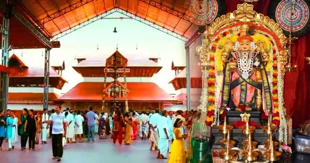 Morning and evening planning - guruvayur temple online booking