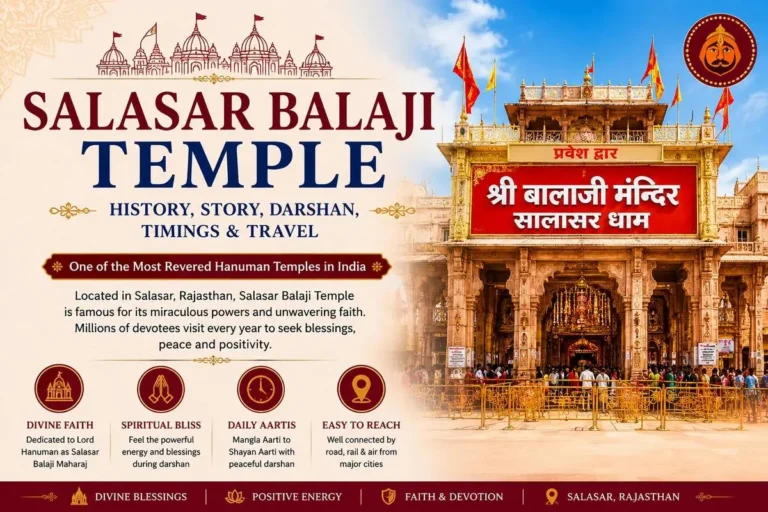 Salasar Balaji Temple - History, Story, Darshan Timings, How to Reach & Visitor Guide 2026
