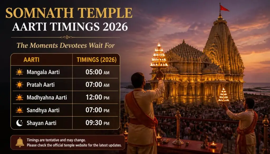 Festival verification checklist - somnath temple timings