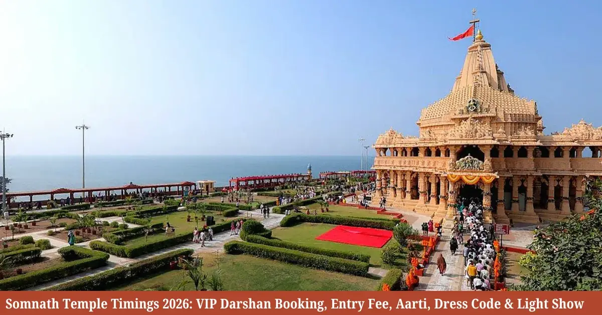Daytime and noon darshan - somnath temple timings