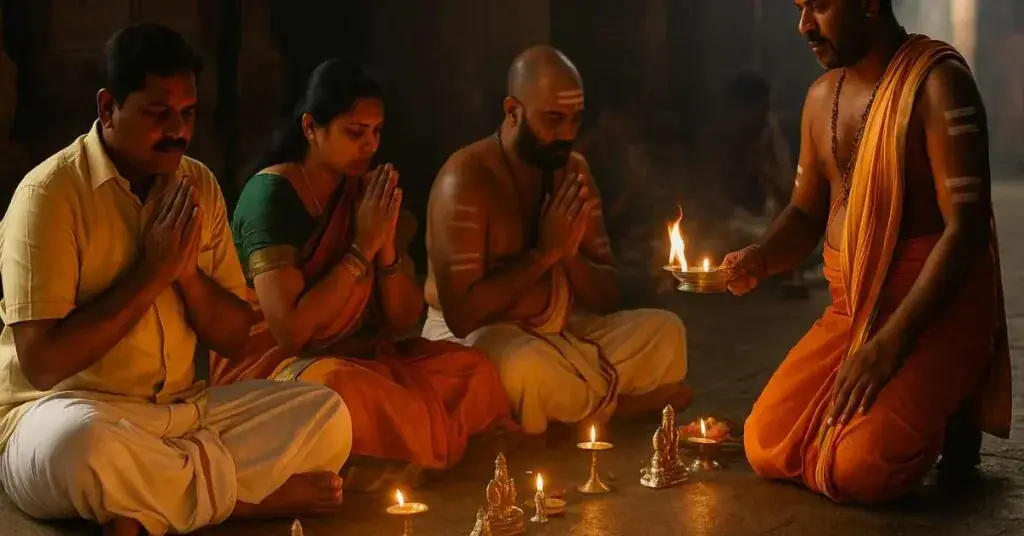 Dress Colour, Bath After Pooja and What to Carry - srikalahasti rahu ketu pooja timings